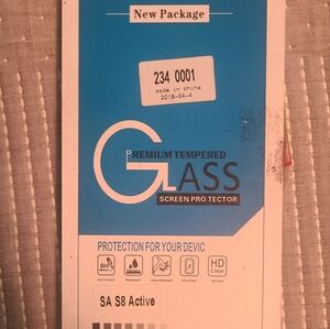 Tempered Glass Screen Protector for Samsung S8 new